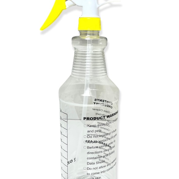 3 Pack Plastic Spray Bottles 32oz 3 Color Tops - Picture 10 of 14